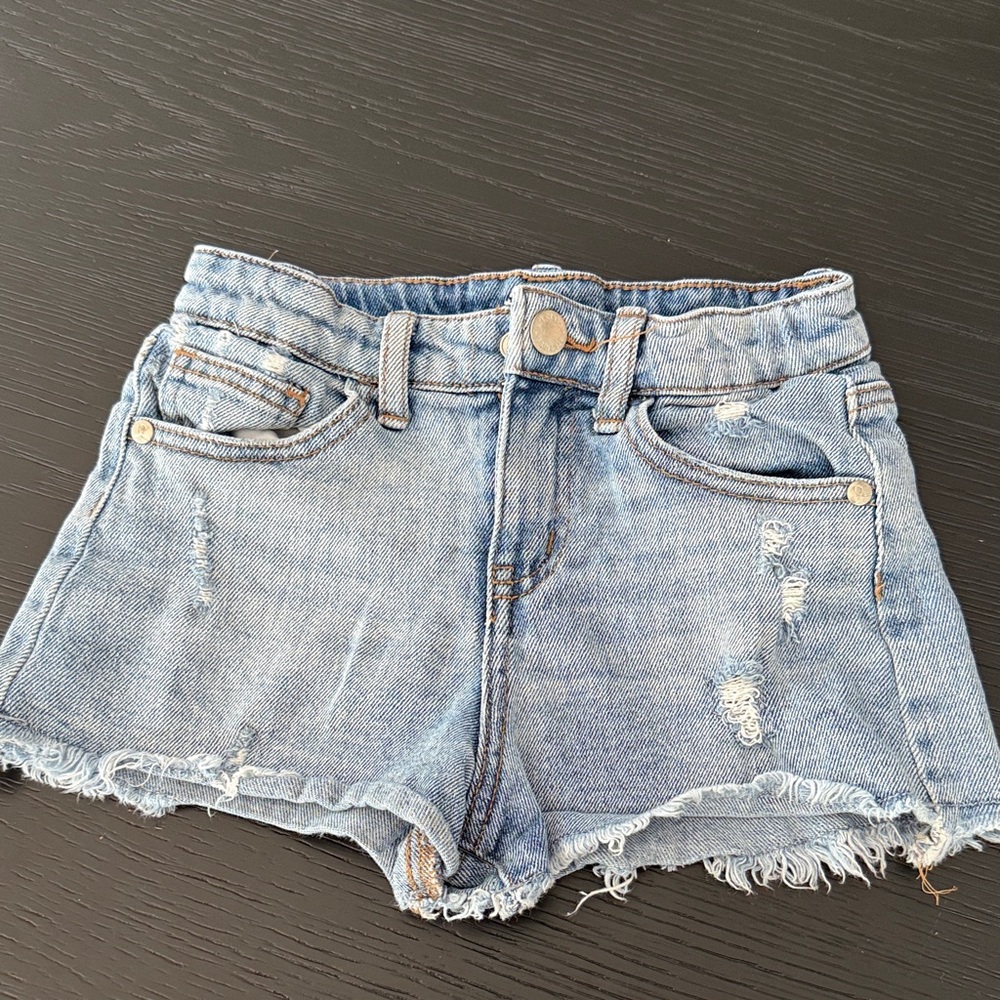 Girls Denim cutoff Shorts